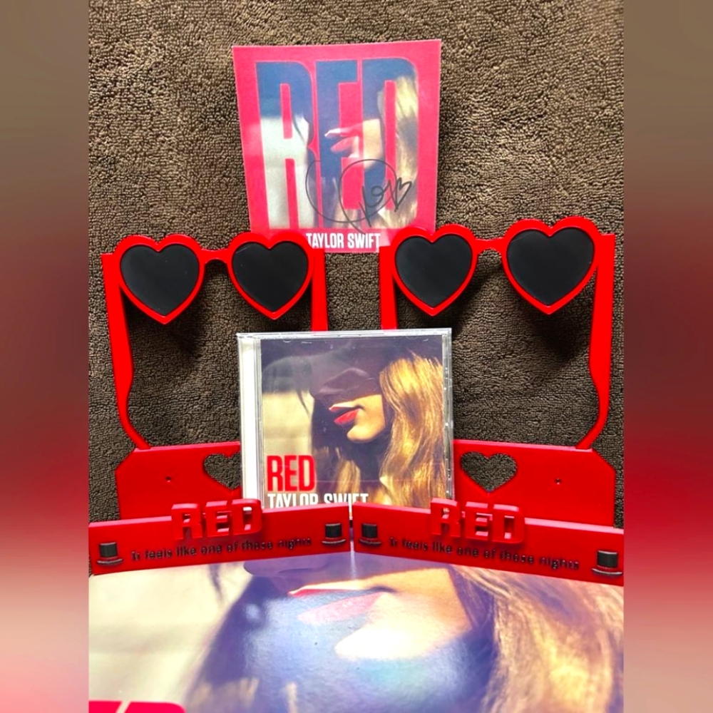 Taylor Swift Red Album Display